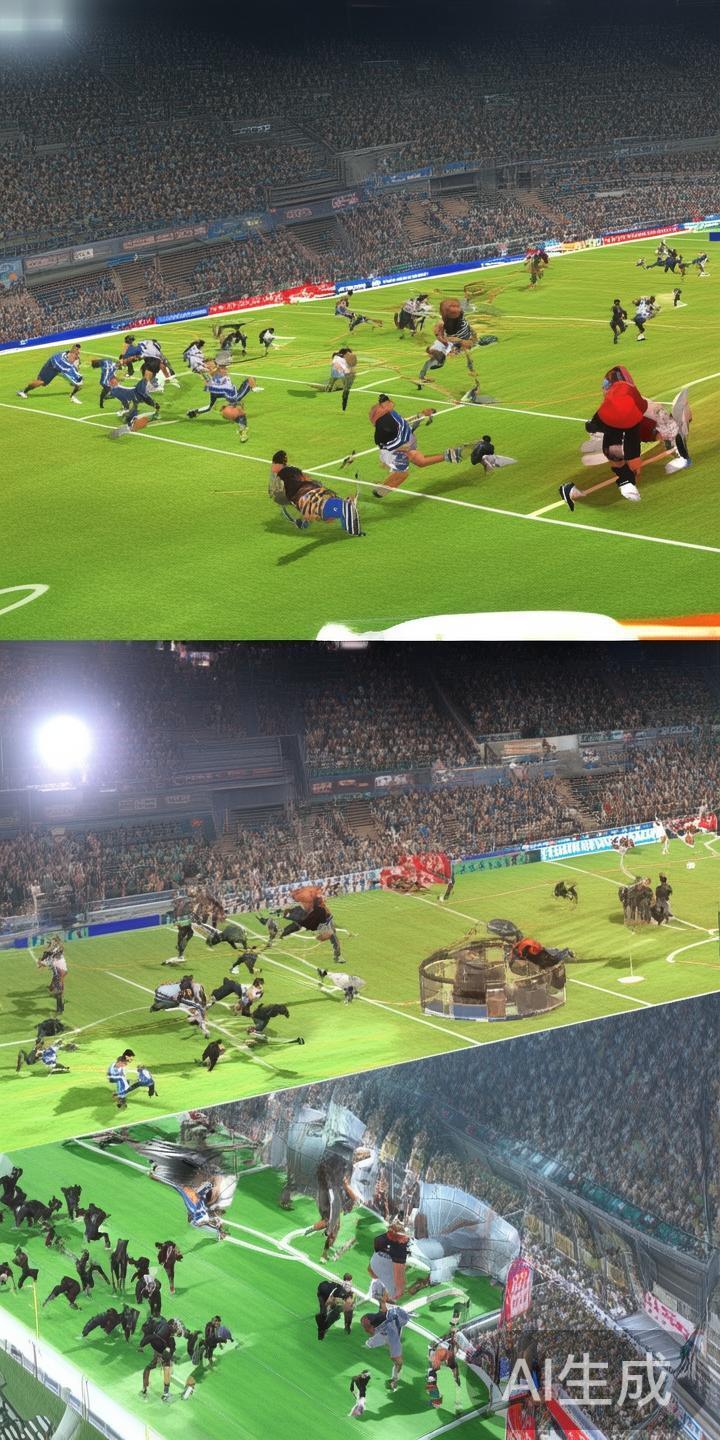 体育游戏融合了真实体育项目的精髓，核心词汇包括“竞